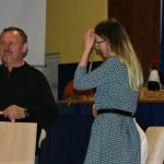 Predstavnica podjetja EMG in Fredi